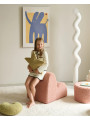 Children's Matcha Green Teddy Star Cushion - Wigiwama