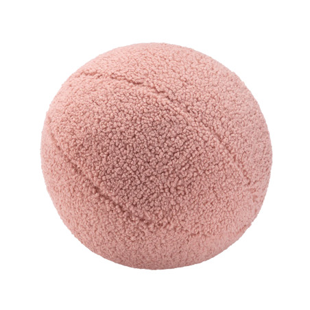 Children's Guava Pink Ball Teddy Cushion - Wigiwama