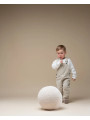 Children's Cream White Ball Teddy Cushion - Wigiwama