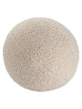 Children's Biscuit Brown Ball Teddy Cushion - Wigiwama