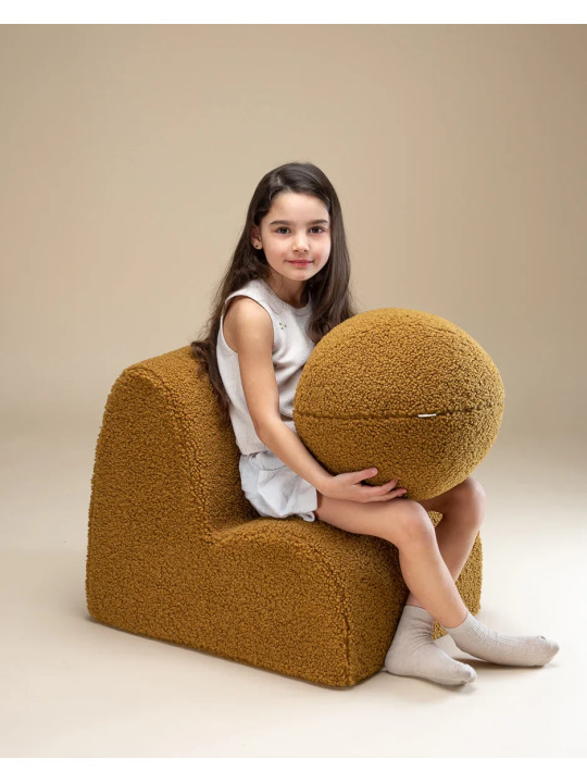 Children's Maple Ball Teddy Cushion - Wigiwama