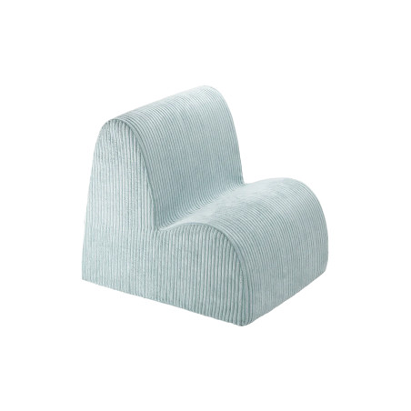 Children's Peppermint Green Mousse Cloud Chair - Wigiwama