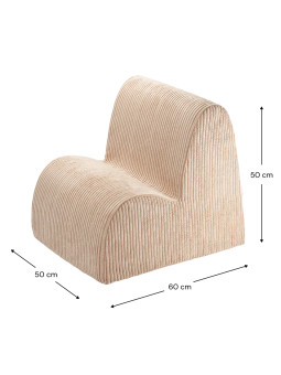Children's Brown Sugar Mousse Cloud Chair - Wigiwama