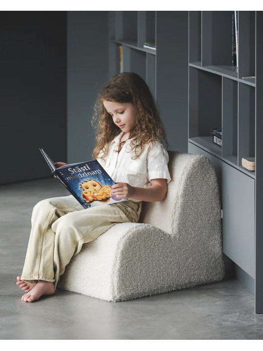 Children's Cream White Cloud Chair - Wigiwama