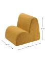 Children's Maple Brown Cloud Chair - Wigiwama