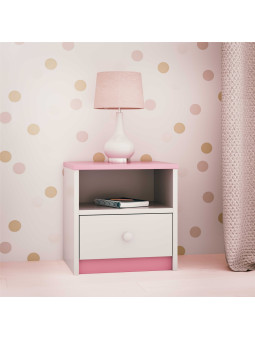 Children's bedside table Babydreams pink - Kocot Kids