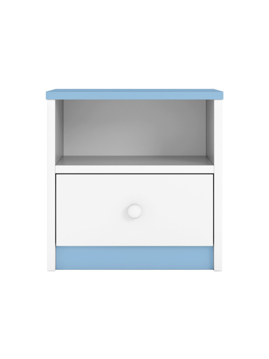 Comodino per bambini Babydreams in legno azzurro - Kocot Kids