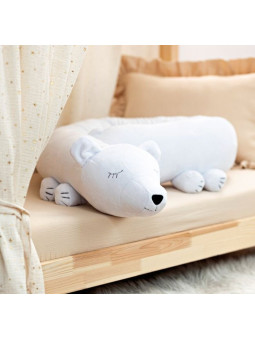 Children’s plush bed bumper Polar Bear - Benlemi