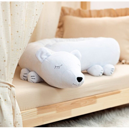 Children’s plush bed bumper Polar Bear - Benlemi