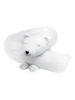Children’s plush bed bumper Polar Bear - Benlemi