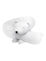 Paracolpi per lettino bambini a forma di orso polare bianco - Benlemi