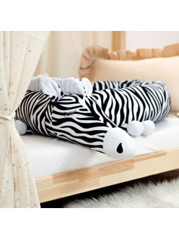 Children’s plush bed bumper Zebra - Benlemi