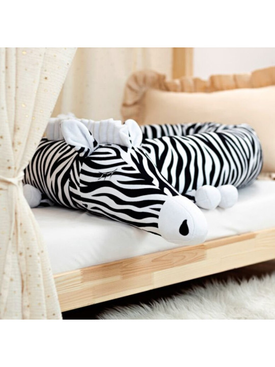 Paracolpi per lettino a forma di zebra - Benlemi