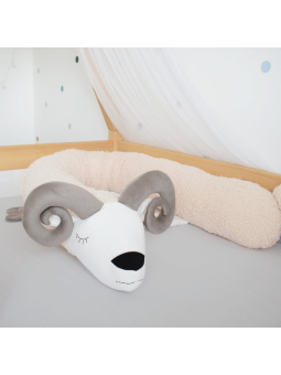 Children’s plush bed bumper Lamb - Benlemi