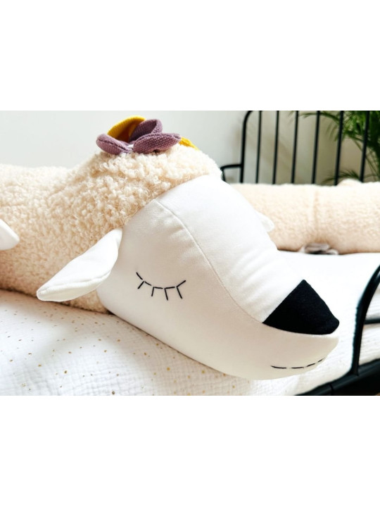Children’s plush bed bumper Sheep - Benlemi