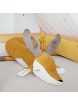 Children’s plush bed bumper Deer - Benlemi