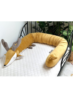 Children’s plush bed bumper Deer - Benlemi
