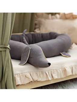 Children’s plush bed bumper Dachshund - Benlemi