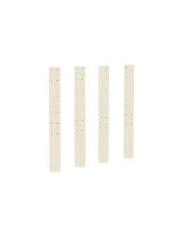 Set of legs LEGY for raising Tuly beds  - Benlemi