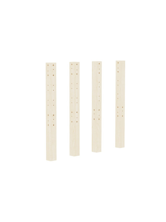 Set of legs LEGY for raising Tuly beds  - Benlemi