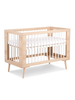 Baby Cot 60x120 Sofie in natural wood - Little Sky