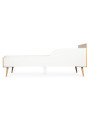 Lettino per ragazzi 80x180 Sofie in legno di faggio naturale - Little Sky