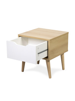 Children Bedside table Sofie in natural wood - Little Sky