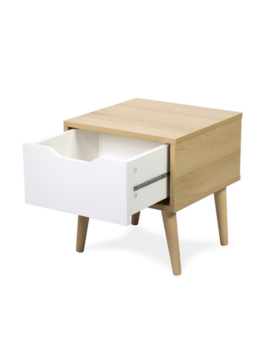 Children Bedside table Sofie in natural wood - Little Sky