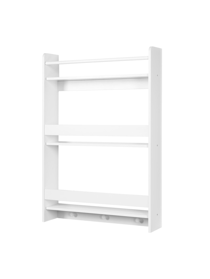 Children's Hanging shelf Sofie with coat hanger - Little Sky