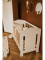 Culla / Lettino casetta 60x120 Ida in legno bianco - Little Sky