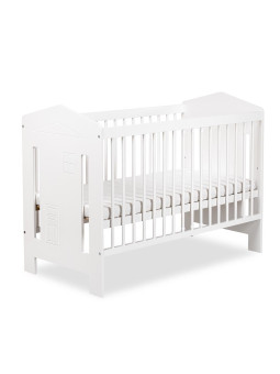 Culla / Lettino casetta 60x120 Ida in legno bianco - Little Sky