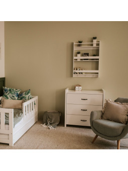 Chest of drawers Amelia in white wood - Little Sky