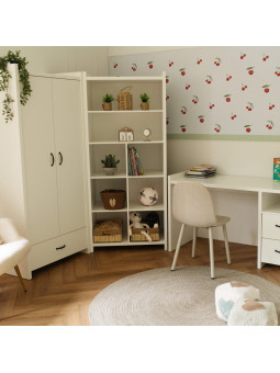 Children's 2-Door Wardrobe Amelia white - Little Sky