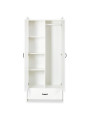 Children's 2-Door Wardrobe Amelia white - Little Sky