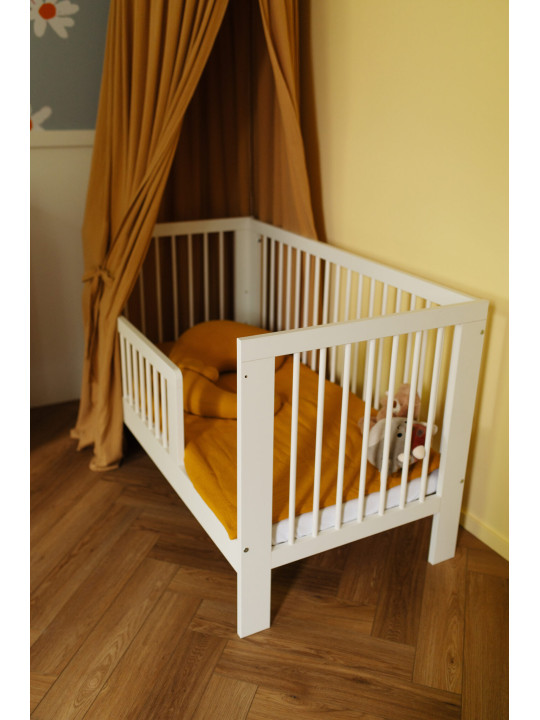 Cot Bed 70x140 Olivia white - Little Sky