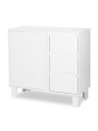 OLIVIA white Chest of Drawers 100 cm - Little Sky