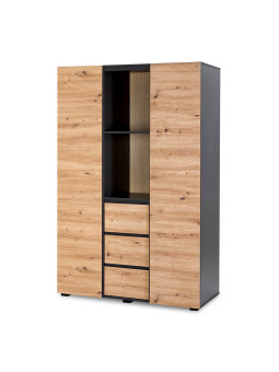 Armadio per ragazzi Dalia in stile loft moderno - Little Sky
