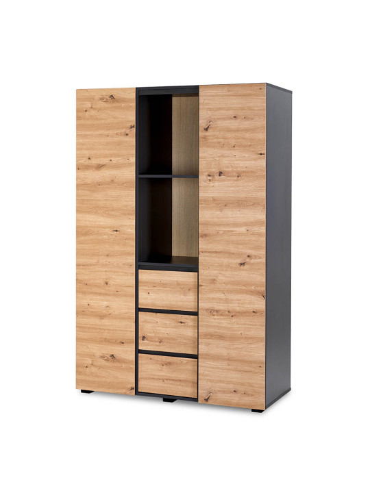Dalia Modern Loft-Style Wardrobe for Teenagers - Little Sky