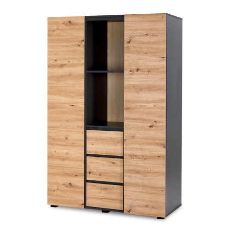 Dalia Modern Loft-Style Wardrobe for Teenagers - Little Sky