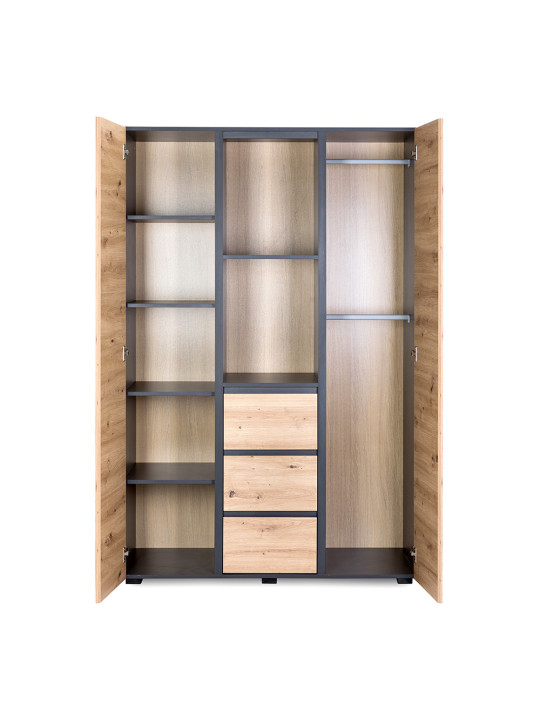 Armadio per ragazzi Dalia in stile loft moderno - Little Sky