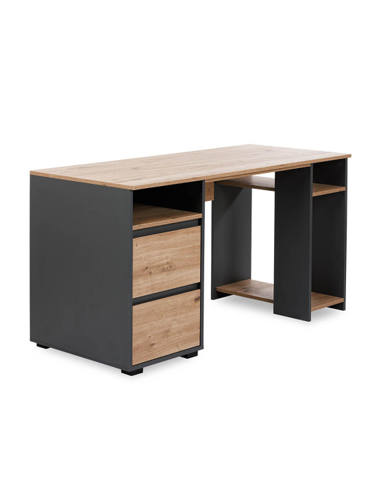 Desk Dalia anthracite/oak - Little Sky