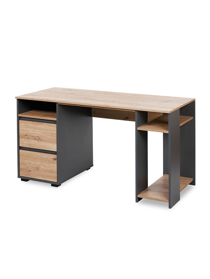 Desk Dalia anthracite/oak - Little Sky