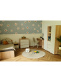 Dalia Modern Loft-Style Wardrobe for Teenagers - Little Sky