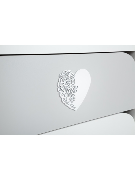 Cassettiera NEL Heart con Fasciatoio - Little Sky