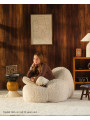 Poltroncina lounge Momo crema - Wigiwama