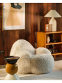 Poltroncina lounge Momo crema - Wigiwama
