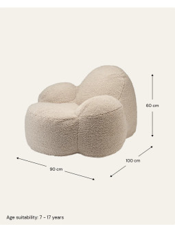 Teddy Biscuit Momo Teen Lounge Chair - Wigiwama