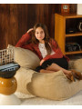 Comfortable Teen Lounge Brown Sugar Club Chair - Wigiwama