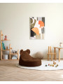 Children's Warm Hazel Brown Teddy Bear Beanbag - Wigiwama