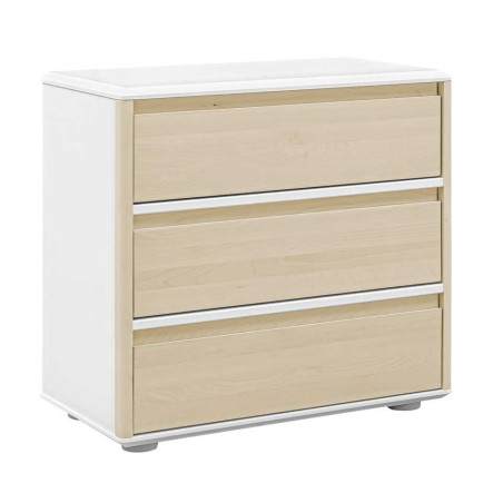 Funflex children's white chest of drawers – Inmondo